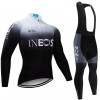 Conjunto Maillot + Culotte largo con tirantes 2019 TEAM INEOS N003